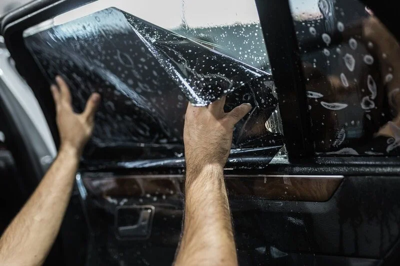 Window film installation